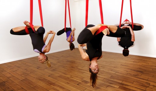 Антигравитационная йога: занятия в воздухе
